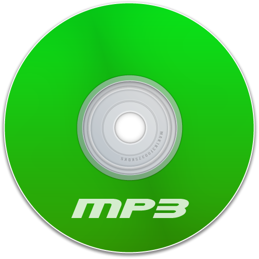 Mp3 Green Icon 512x512 png